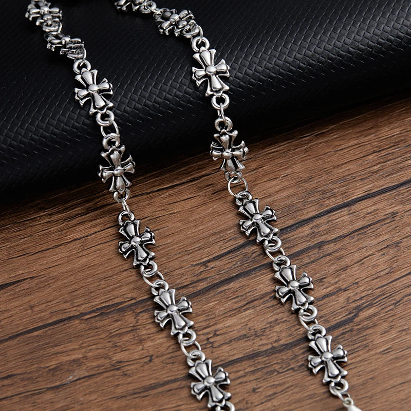 Gothic Cross Chain Necklace