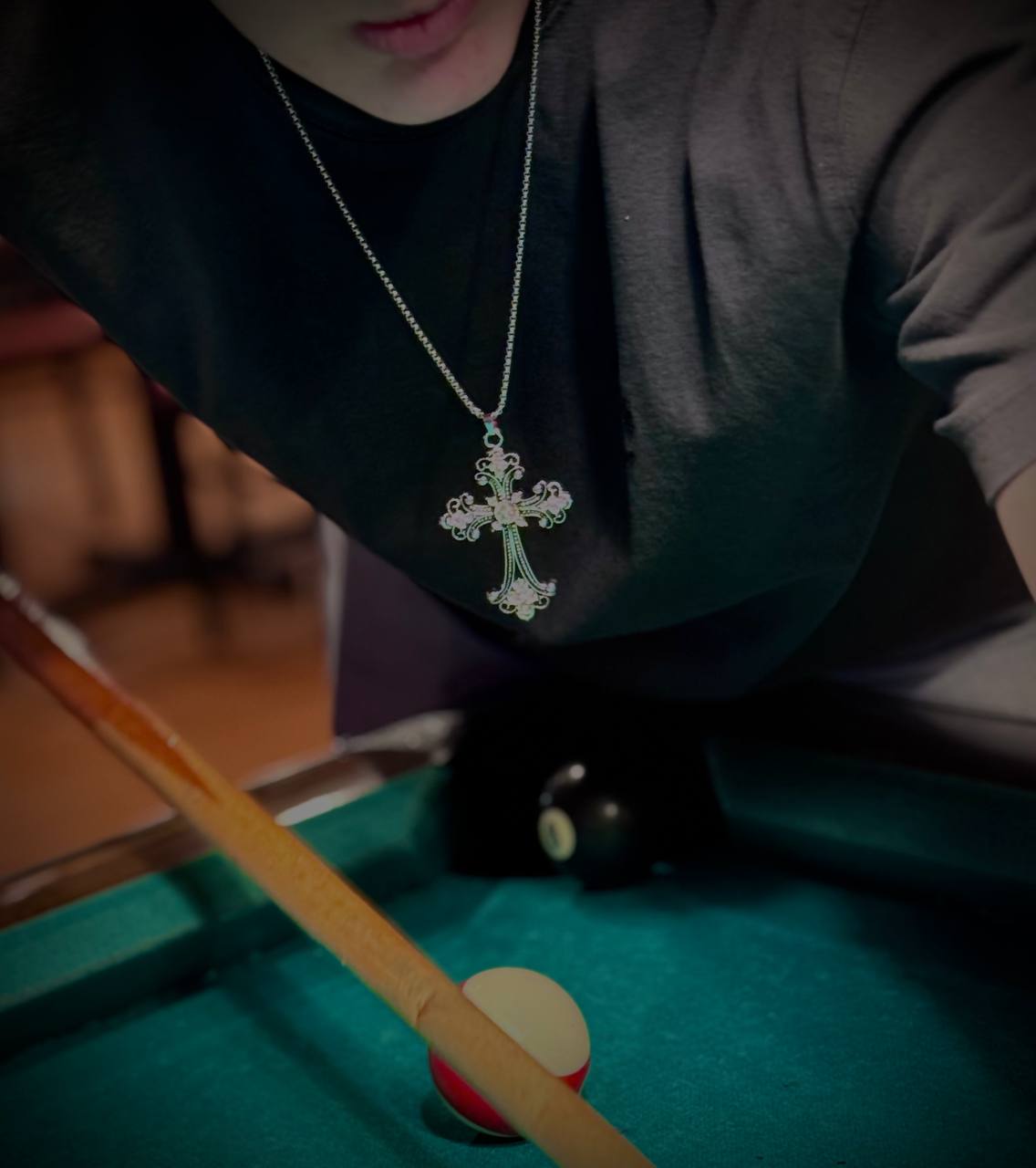 Shadow Cross Pendant